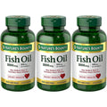 Nature's Bounty Fish Oil 1000 mg - Omega-3 Dietary Supplement - 220 Coated Softgels